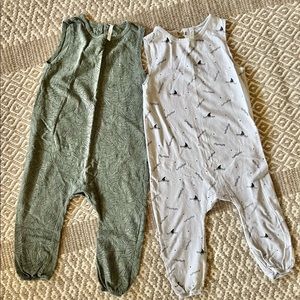 Rylee & Cru pair of Tank Rompers